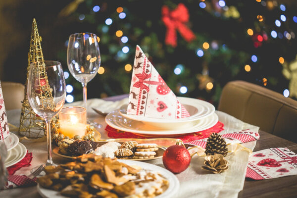 Zauberhafte Tischdeko für Weihnachten - Zauberhafte Tischdeko für Weihnachten