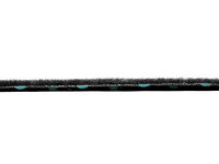 Nahaufnahme eines grünen Teppichbodens, der mit einem Teppichmesser geschnitten wird. Oben steht in großer Schrift Einfach zu Verlegen, unten rechts im roten Kreis Mit dem Messer schneidbar.