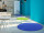 Spiel- und Kinderteppich SITZKREIS | Blau - 200x300 cm