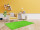 Spiel- und Kinderteppich SITZKREIS | Grün - 200x300 cm