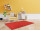 Spiel- und Kinderteppich SITZKREIS | Rot - 200x300 cm