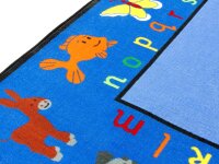 Lern- und Spielteppich BILDER & BUCHSTABEN | 120x180 cm