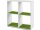 Regaleinsatz CAMELLIA | passend für IKEA KALLAX | 38x33 cm