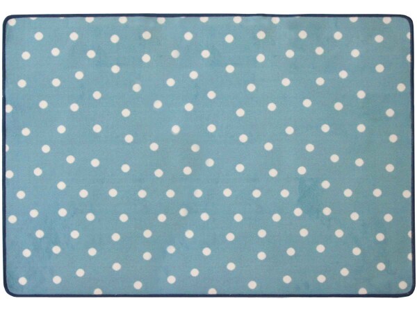 Kinderteppich PUNTO | Blau - 100x150 cm