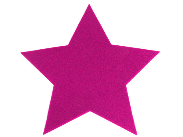 Deko-Stern, Stern-Unterlage | Pink - 29,5 cm