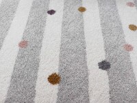 Kinderteppich SOFT - Dots & Stripes - 135x190cm