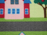 Spiel- und Kinderteppich Blue City / Pink Streets