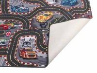 Spiel- und Kinderteppich CARS | Grau - 95x200 cm