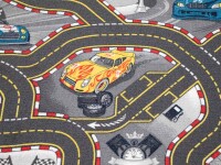 Spiel- und Kinderteppich CARS | Grau - 140x200 cm