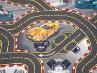 Spiel- und Kinderteppich CARS | Grau - 160x200 cm